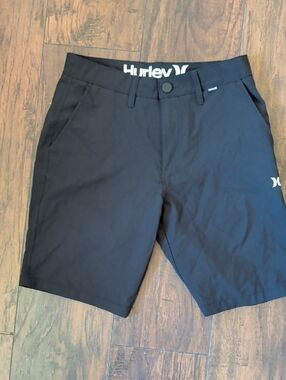 Hurley Black Men's Hybrid Swim & Boardshorts